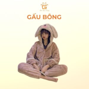 Đồ ngủ con thỏ gấu bông