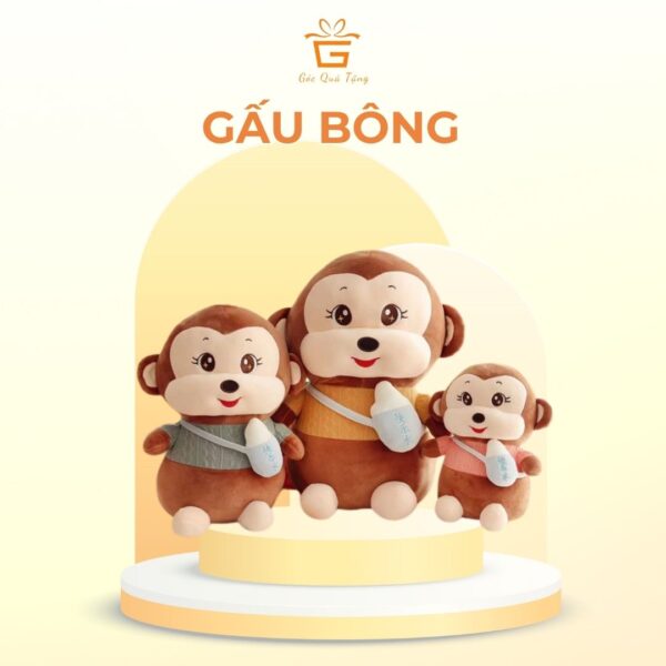 Câu chuyện thú vị về gấu bông khỉ trong văn hóa dân gian