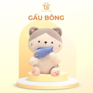 Gấu Bông Mèo Cute Một Người Bạn Đồng Hành Đáng Yêu