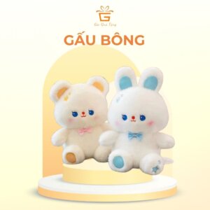 Cách chọn gấu bông con thỏ bảy màu cho ngày Valentine